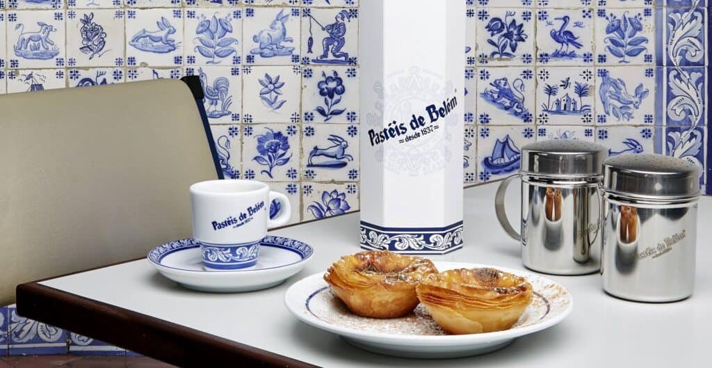 The delicious and irresistible custard tart 