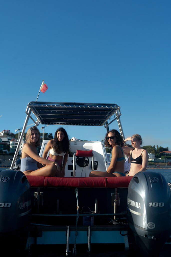 Ideal para mergulhos e bronzear no rio Tejo